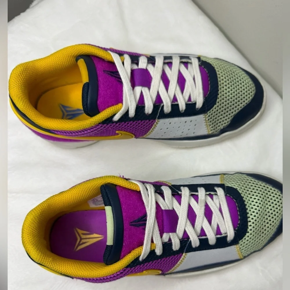 Nike Ja 1 SE GS “Welcome to Camp” Low Top Basketball Sneakers 7Y Kids